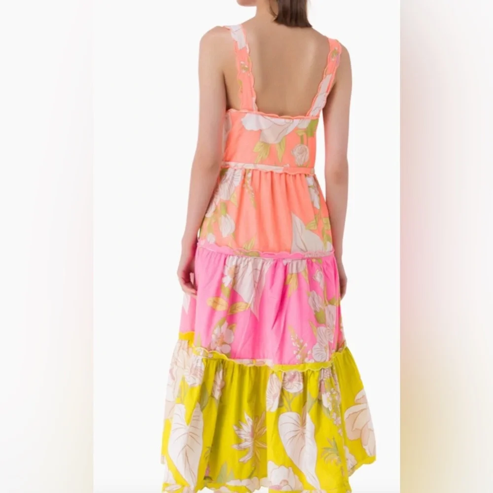 FARM Rio Multicolor Floral Maxi Dress - Picture 1 of 5